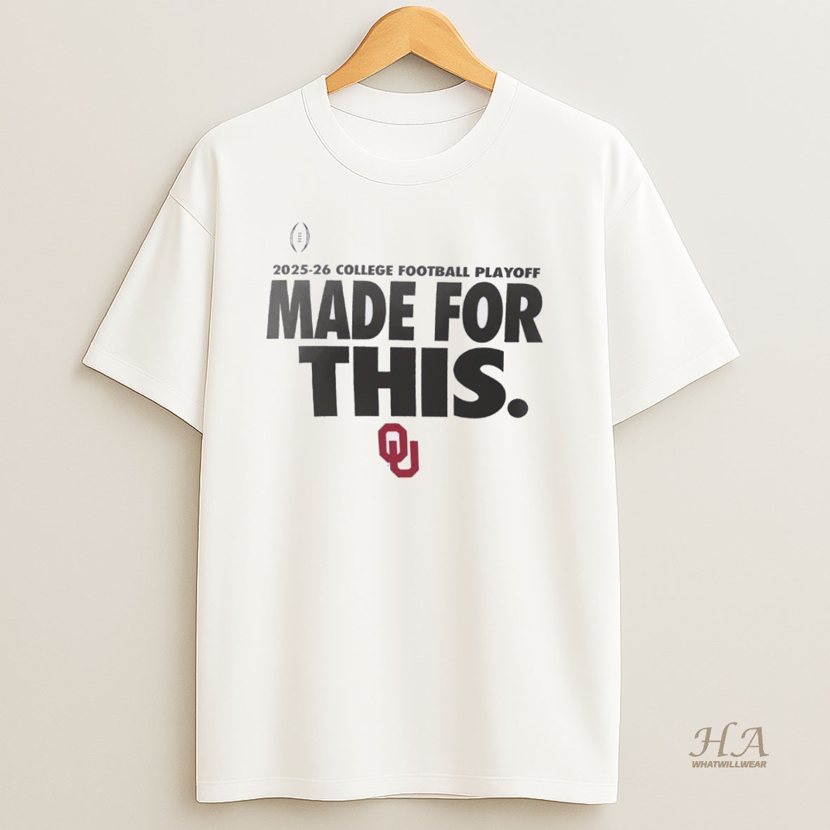 Official Oklahoma Sooners Made For This 2025 26 College Football Playoff Christmas Shirt