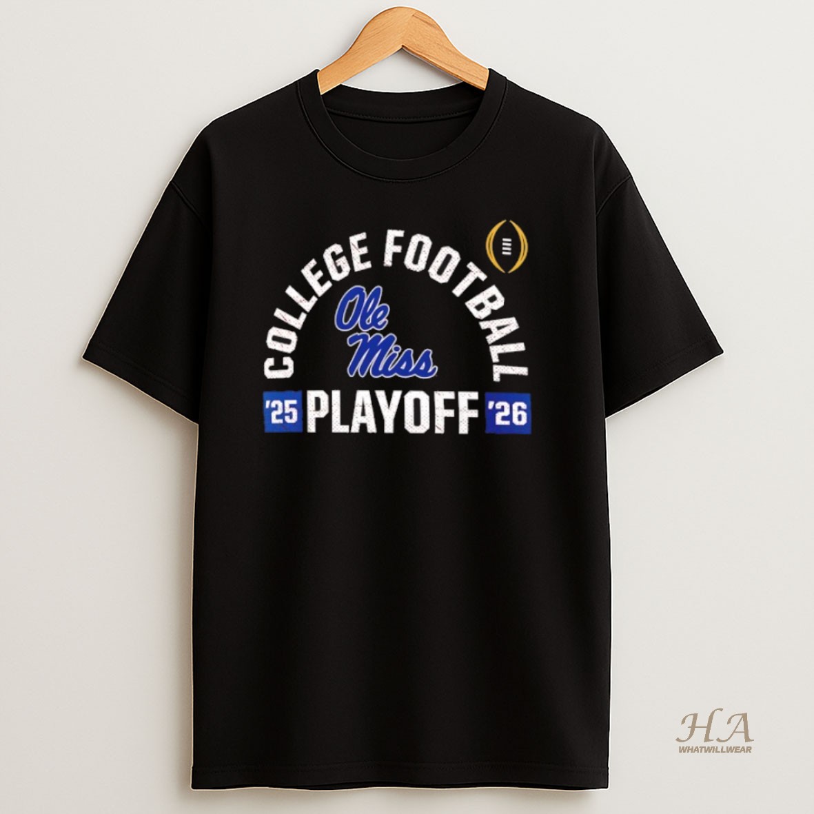 Official Ole Miss Rebels 2025 2026 College Football Playoff Touchdown Shirt