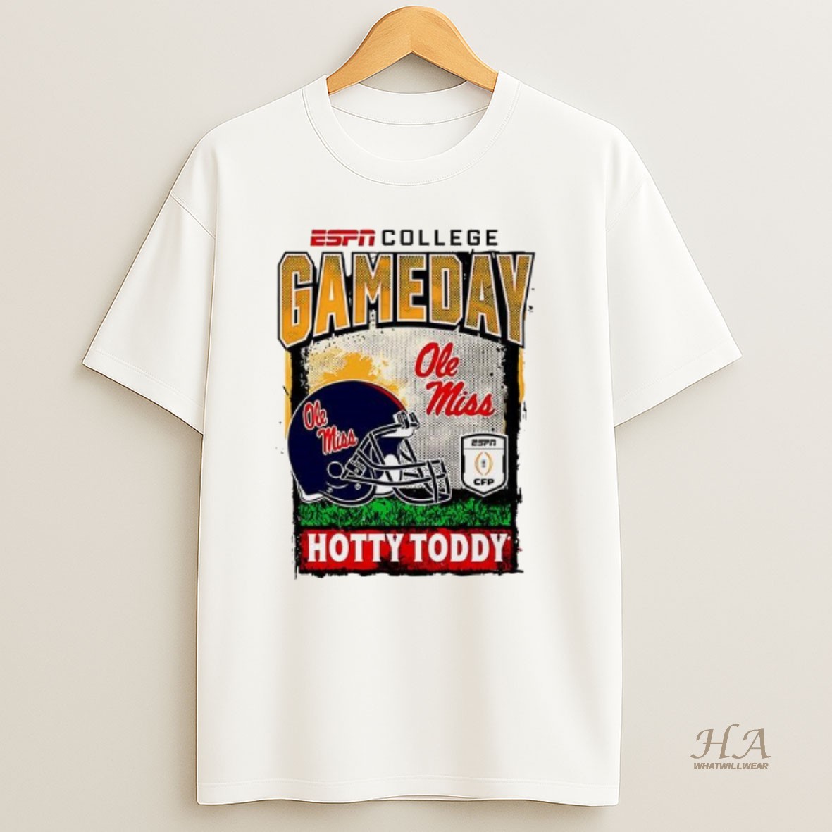 Official Ole Miss Rebels Hotty Toddy Football Playoff Gameday Mascot Shirt