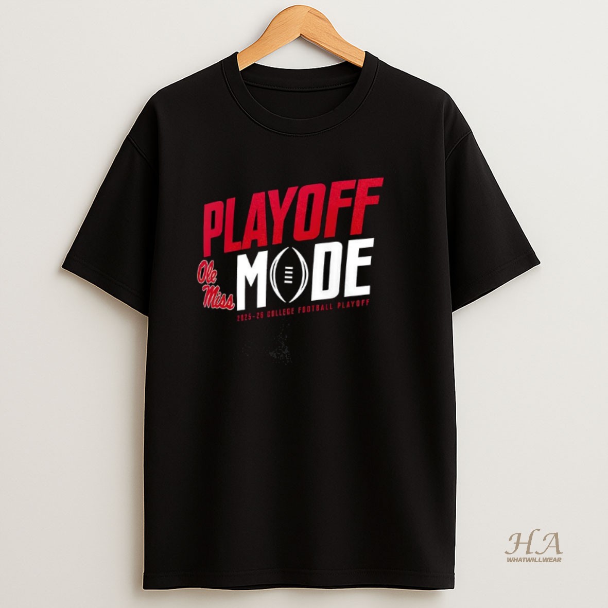 Official Ole Miss Rebels Playoff Mode 2025 2026 College Football Playoff T Shirt