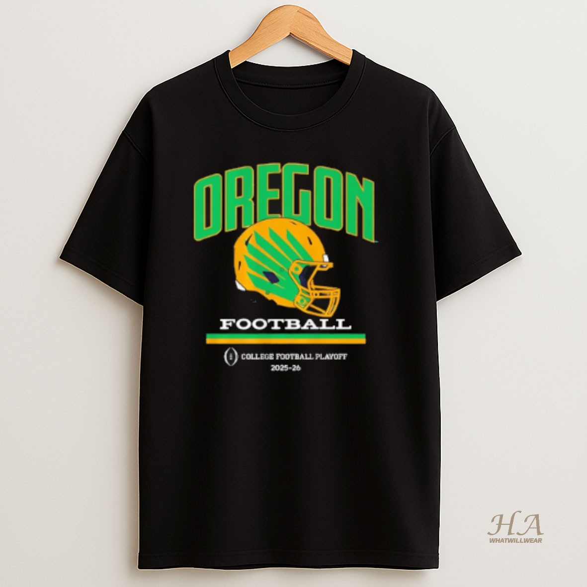 Official Oregon Ducks 2025 26 Cfp Football Helmet T Shirt