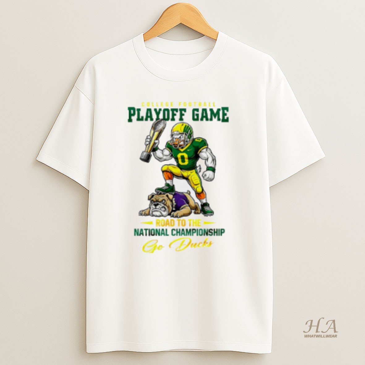Official Oregon Ducks 2025 26 Cfp Road To The National Championship Go Ducks Mascot T Shirt