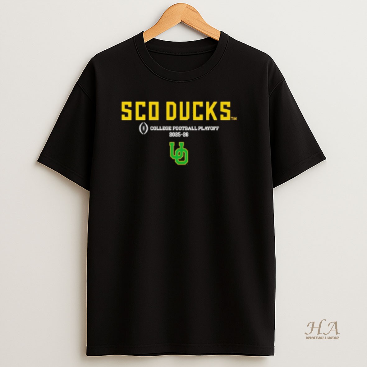 Official Oregon Ducks 2025 26 Cfp Sco Ducks T Shirt