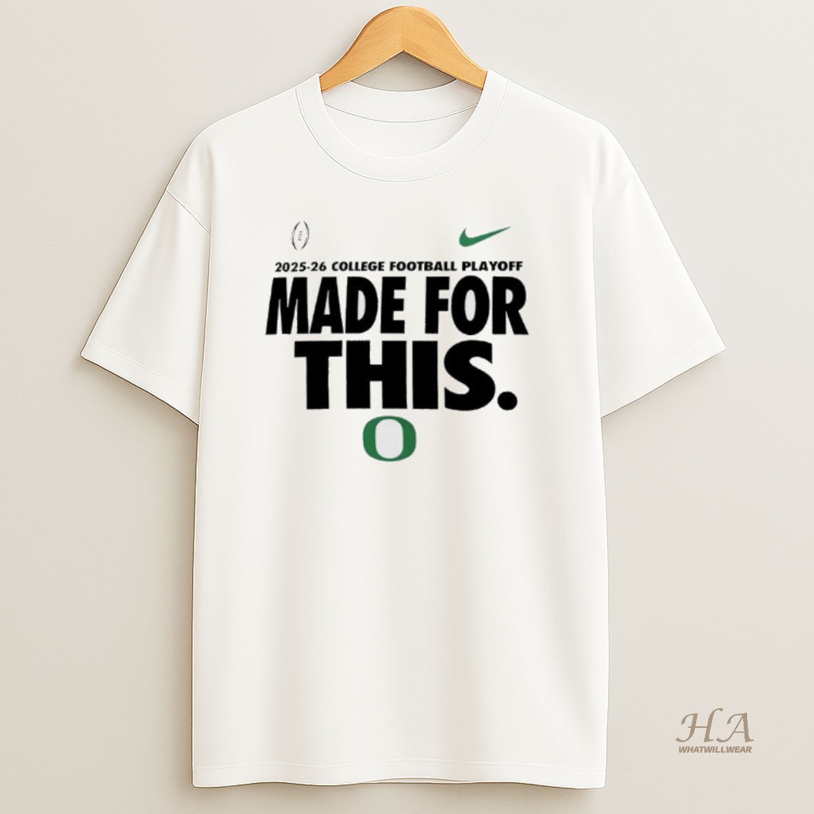 Official Oregon Ducks 2025 26 College Football Playoff Made For This Shirt