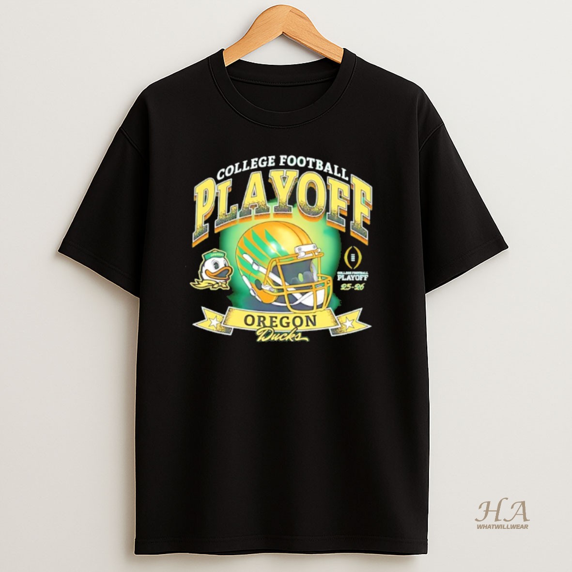 Official Oregon Ducks 2025 26 College Football Playoff Participant Shirt
