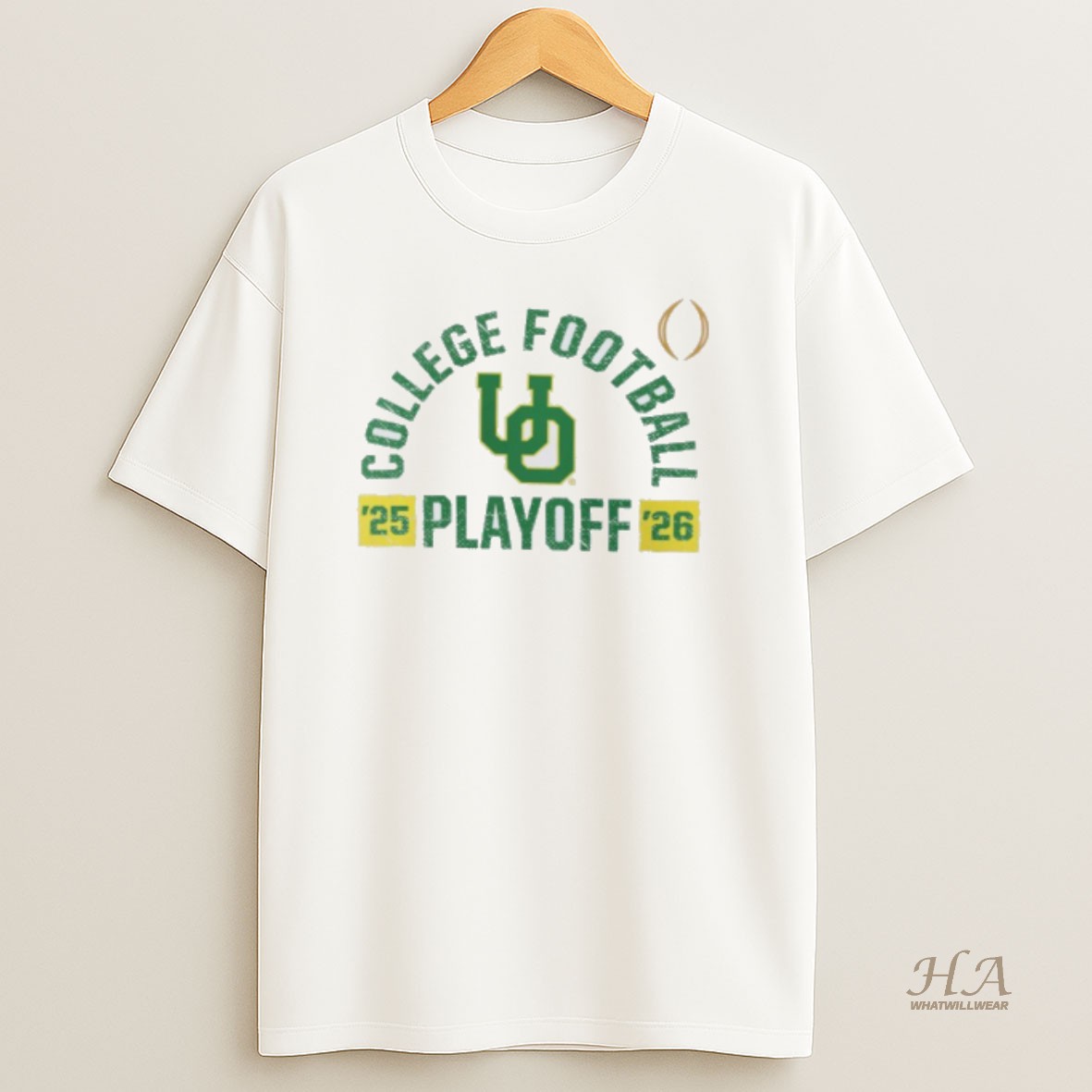 Official Oregon Ducks 2025 26 College Football Playoff Touchdown Glory T Shirt