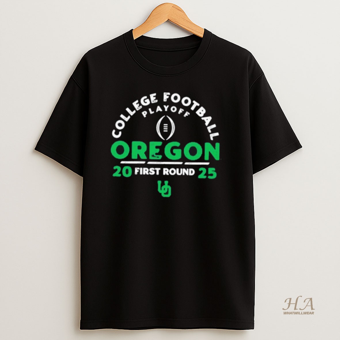 Official Oregon Ducks 2025 College Football Playoff First Round Retro Shirt