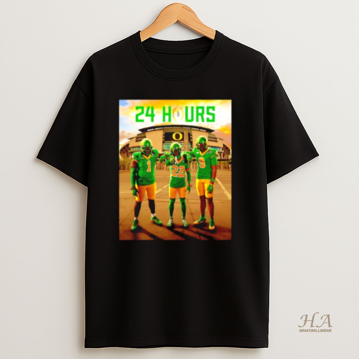Official Oregon Ducks 24 Hours 2025 26 Cfp T Shirt