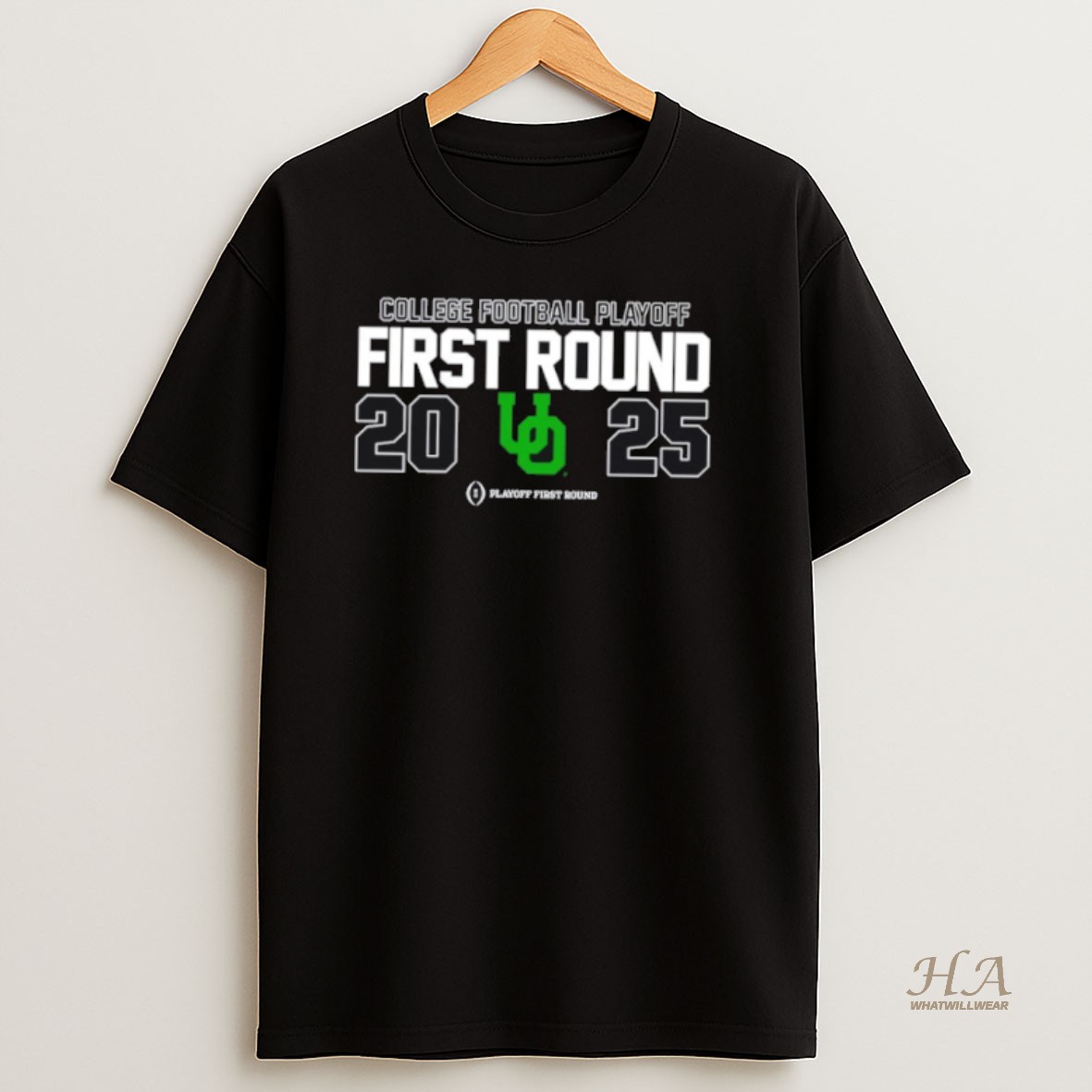 Official Oregon Ducks College Football Playoff First Round 2025 Shirt
