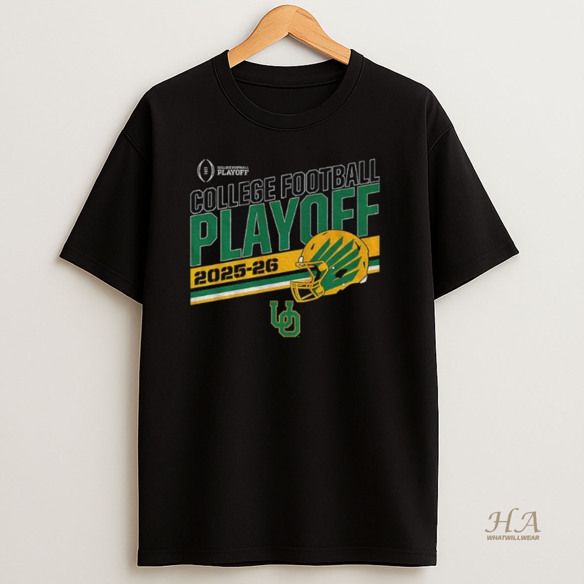 Official Oregon Ducks Football Cfp Stripe College Football Playoff 2025 2026 Shirt