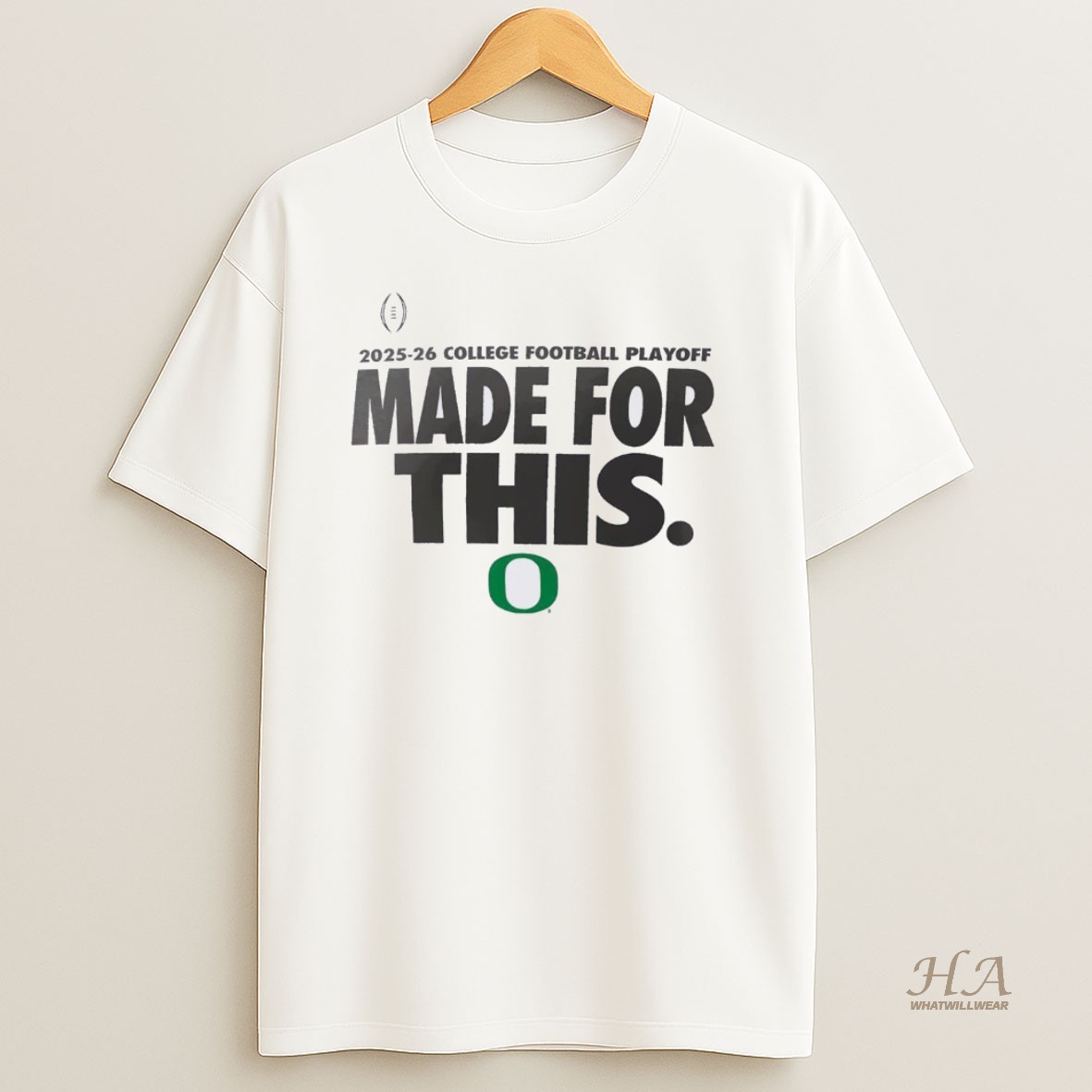 Official Oregon Ducks Made For This 2025 26 College Football Playoff Christmas Shirt