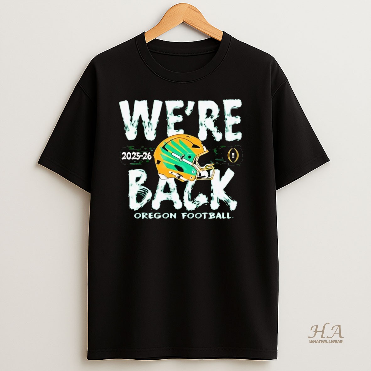 Official Oregon Ducks Were Back 2025 College Football Playoff Shirt