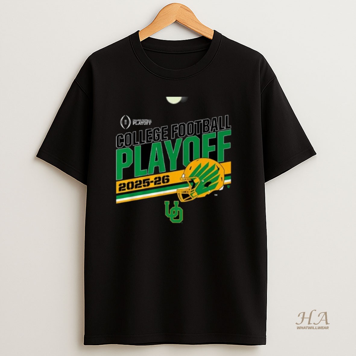 Official Oregon Football 2025 26 Cfp Stripe Shirt