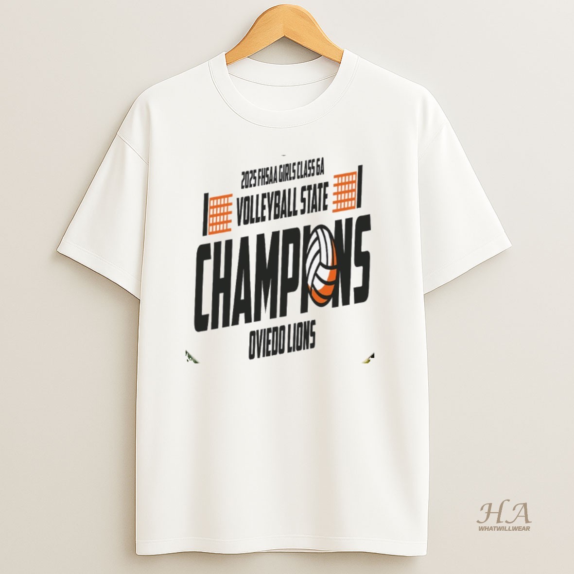 Official Oviedo Lions 2025 Fhsaa Girls Volleyball 6a State Champions T Shirt