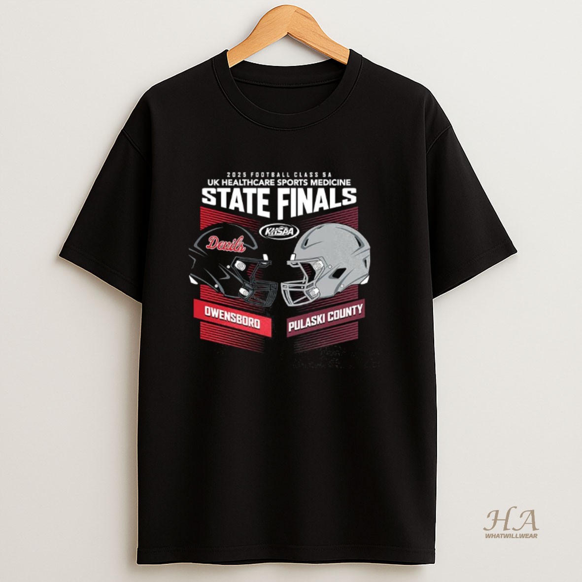 Official Owensboro Vs Pulaski County 2025 Khsaa Football State Championships T Shirt