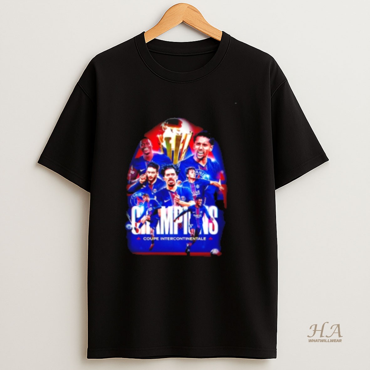 Official Psg 2025 Intercontinental Cup Champions Couple Intercontinentale T Shirt