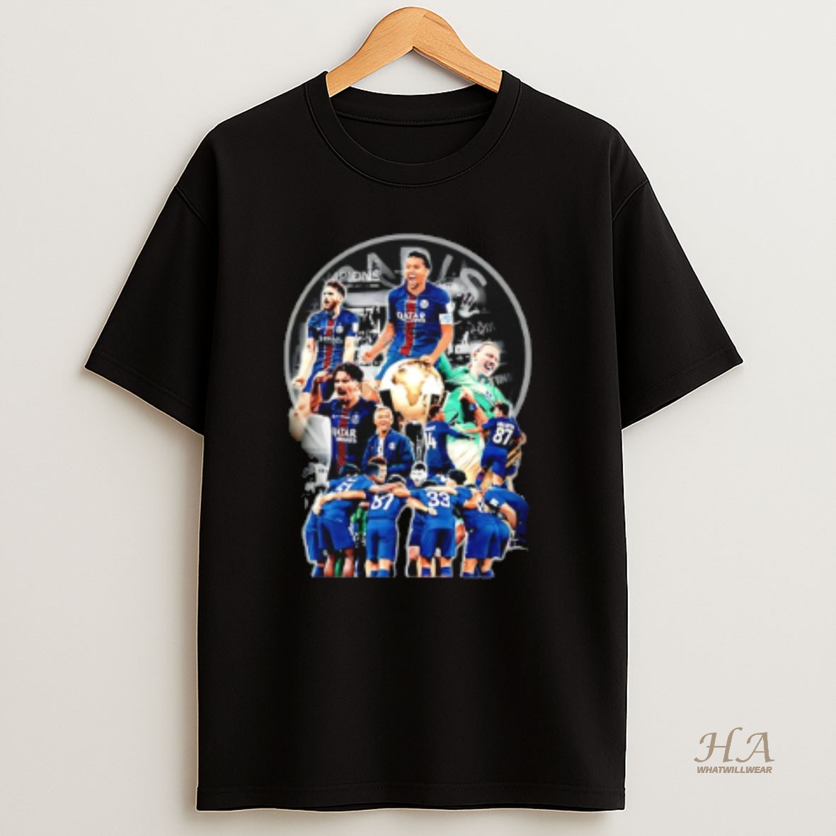 Official Psg 2025 Intercontinental Cup Champions Celebration T Shirt