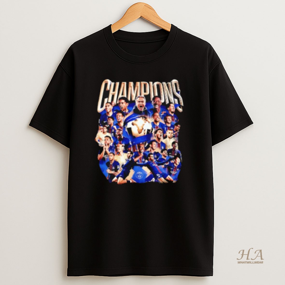 Official Psg Win The Intercontinental Cup Champions 2025 T Shirt