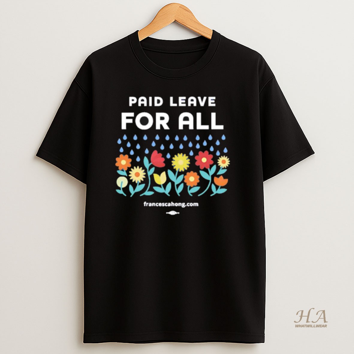 Official Paid Leave For All Flowers Graphic T Shirt