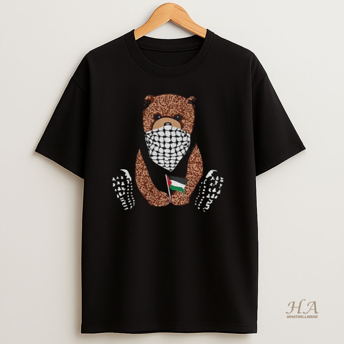 Official Pali Bear Palestine Flag Shirt