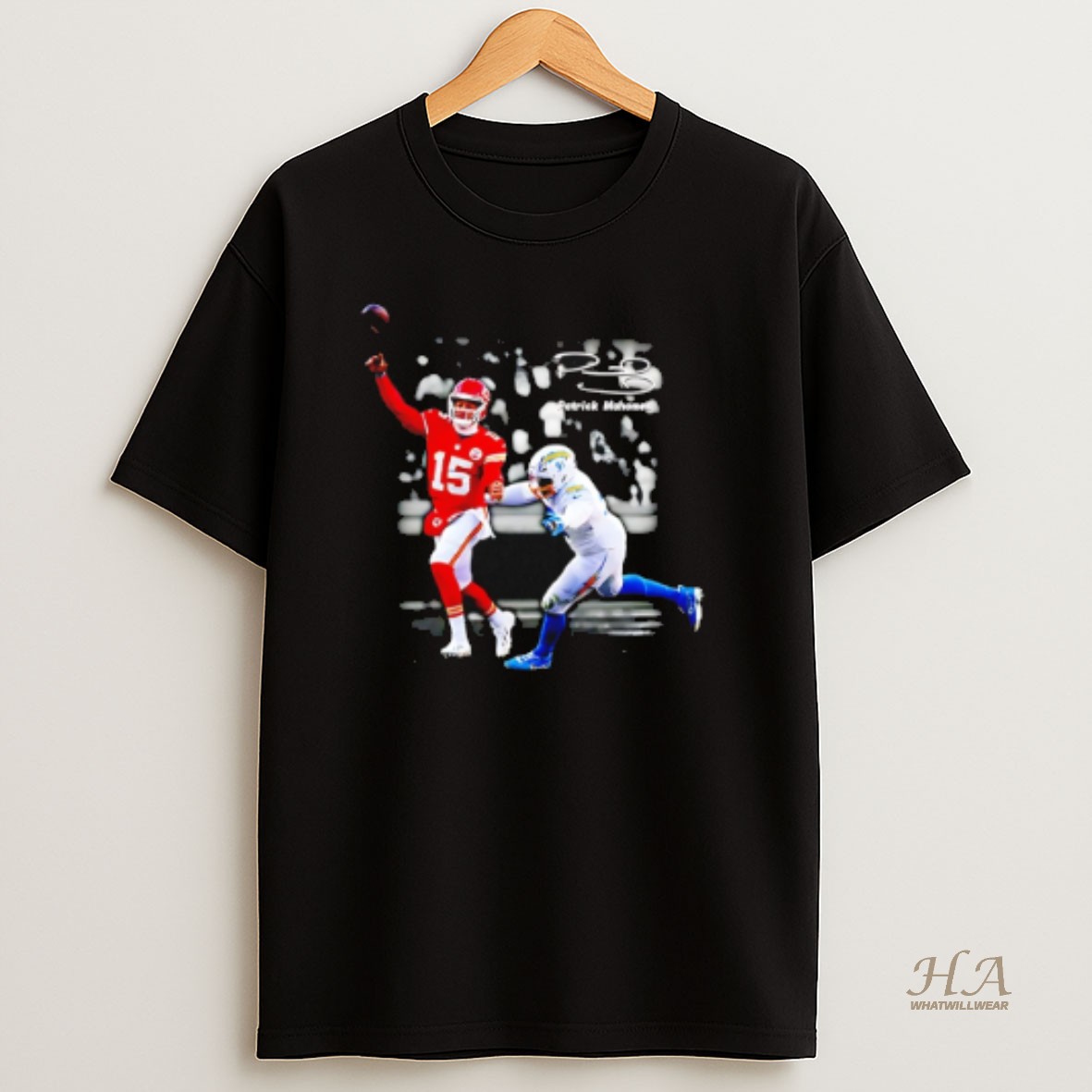 Official Patrick Mahomes Kc Chiefs Vs La Chargers Viral T Shirt