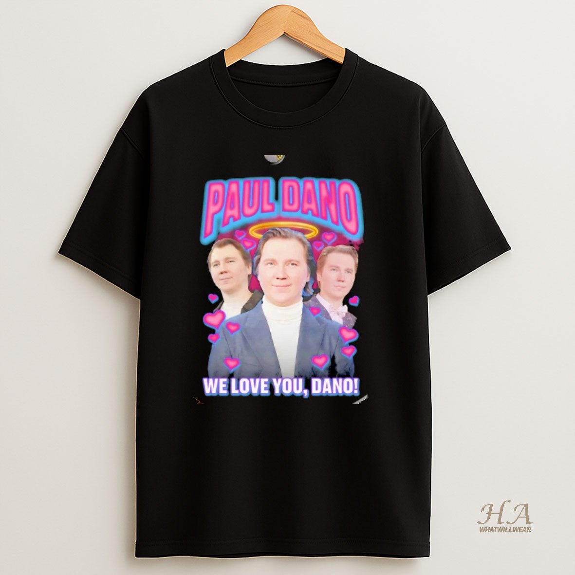 Official Paul Dano Rap Tee We Love You Graphic Christmas T Shirt