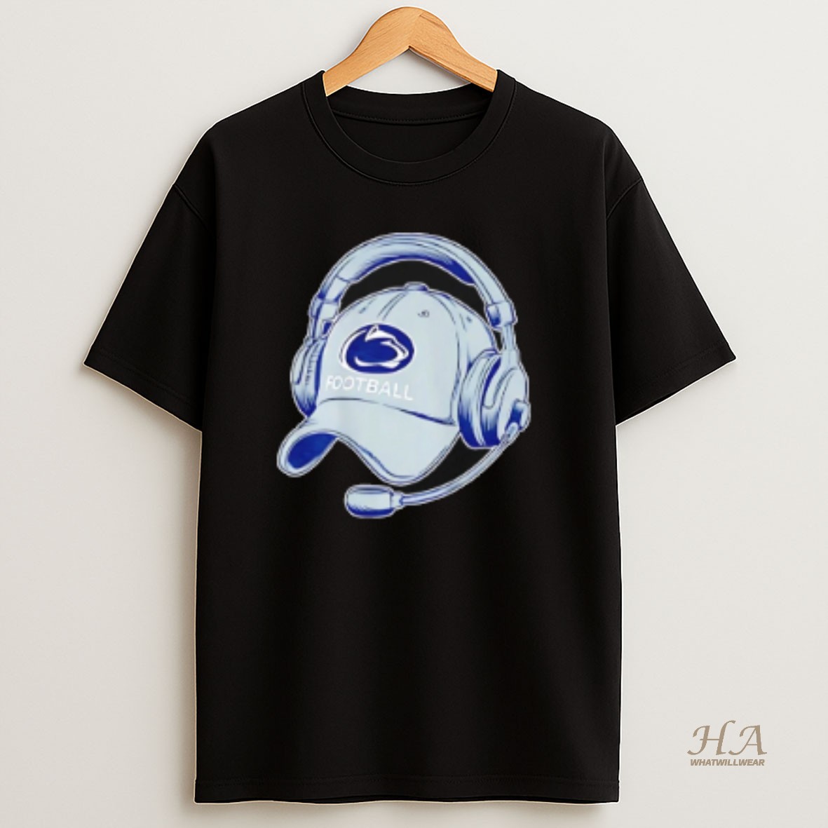 Official Penn State Nittany Lions Coachs Hat And Headset Shirt