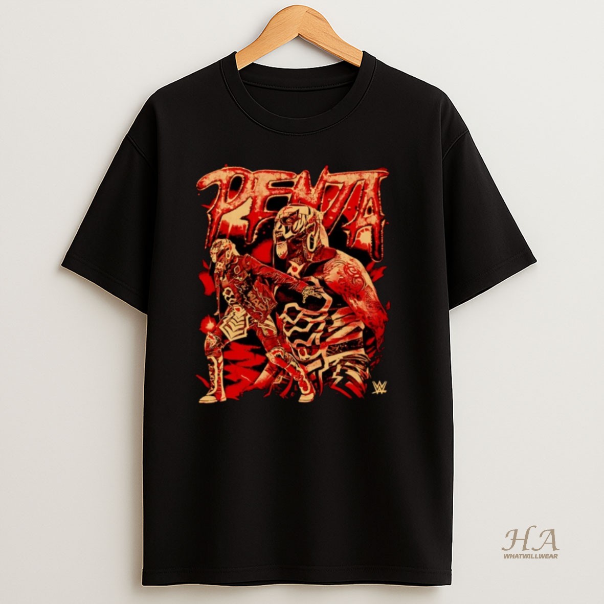 Official Penta Wwe Grunge Vintage Christmas T Shirt