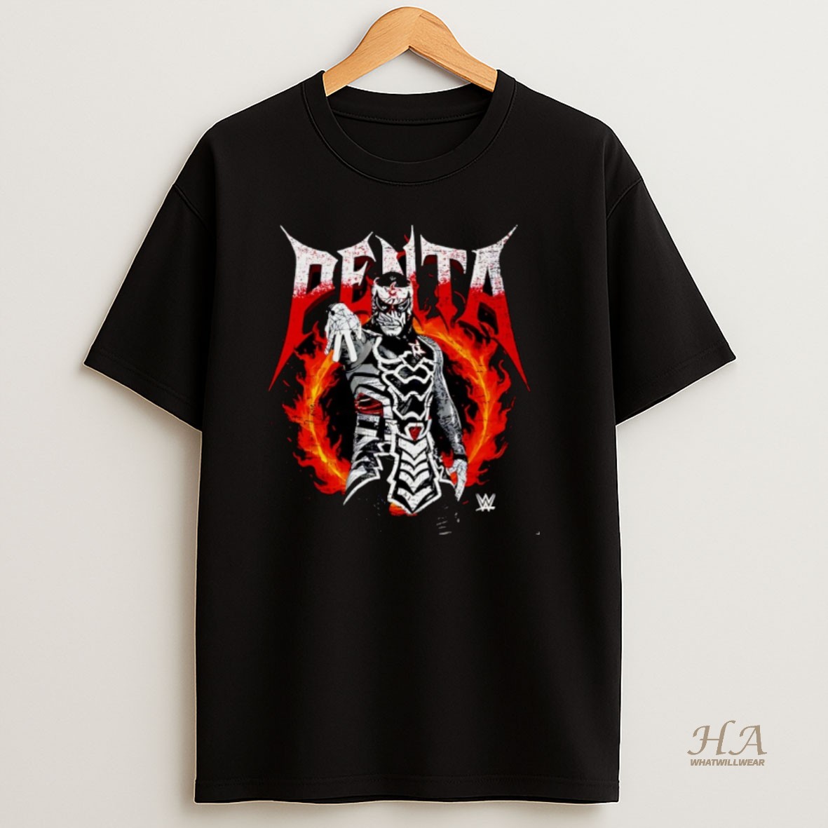 Official Penta Wwe Pose Vintage Christmas T Shirt