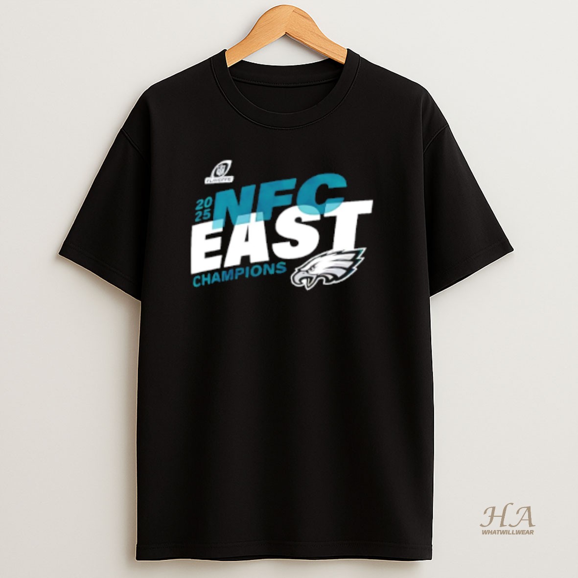 Official Philadelphia Eagles 2025 Nfc East Division Champions Conquer T Shirt