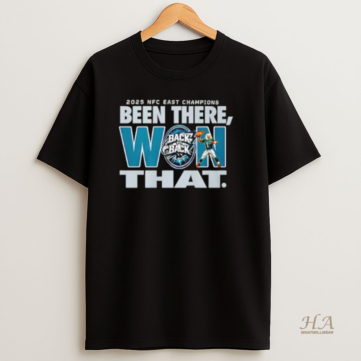Official Philadelphia Eagles 2025 Nfc East Division Champions Been There Won That T Shirt