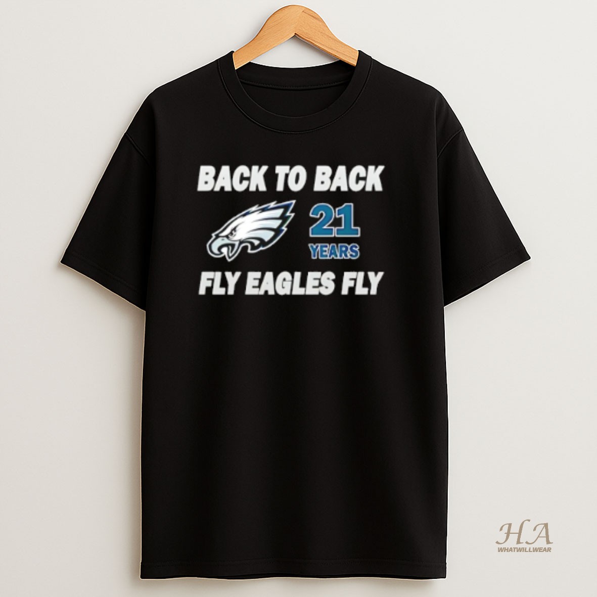 Official Philadelphia Eagles Nfc East 2025 Back To Back Champions 21 Years T Shirt