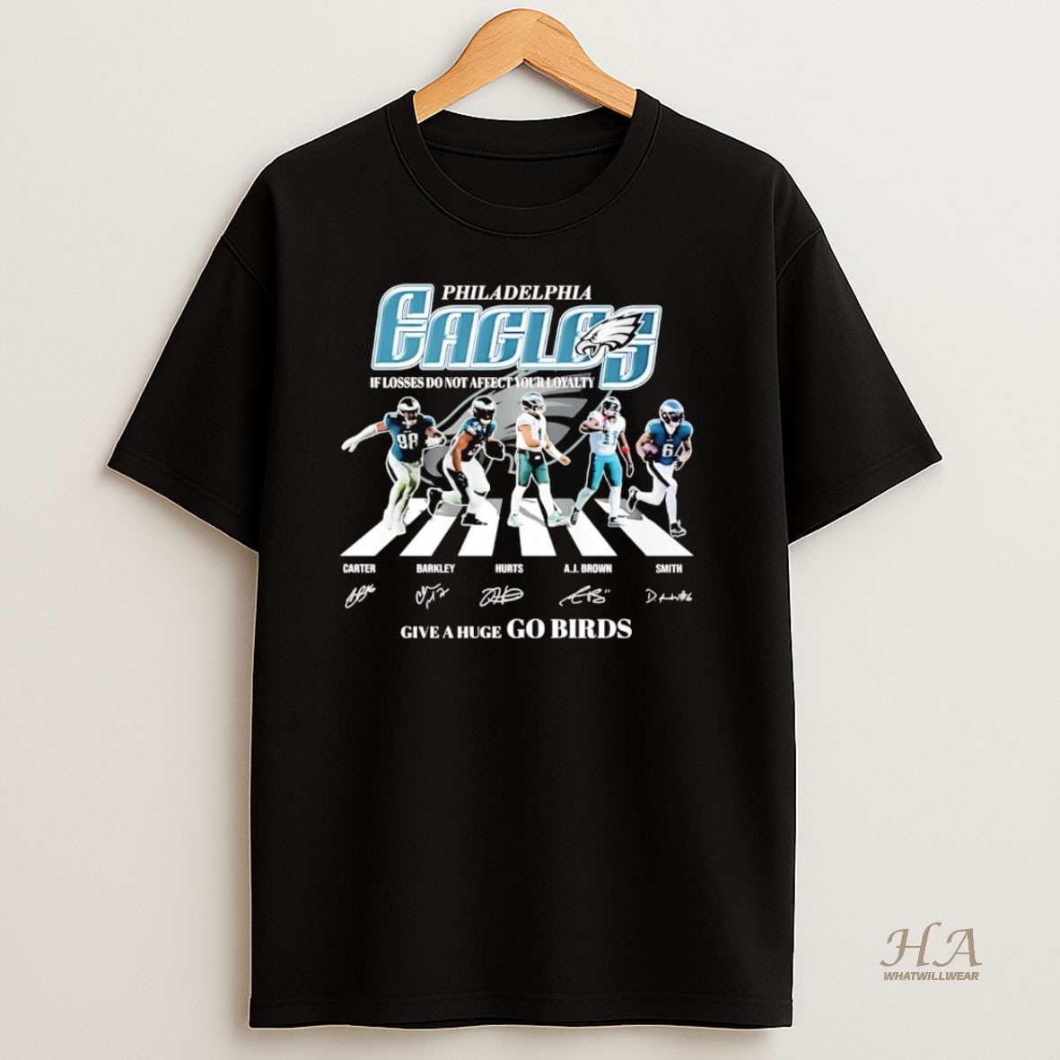 Official Philadelphia Eagles If Looses Do Not Affect Give A Huge Go Birds Shirt