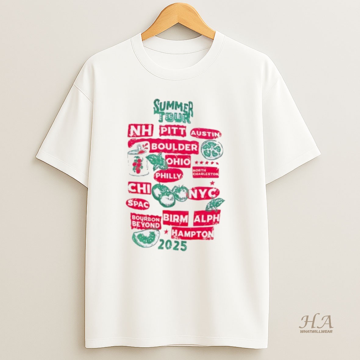 Official Phish Summer Tour 2025 Shirt