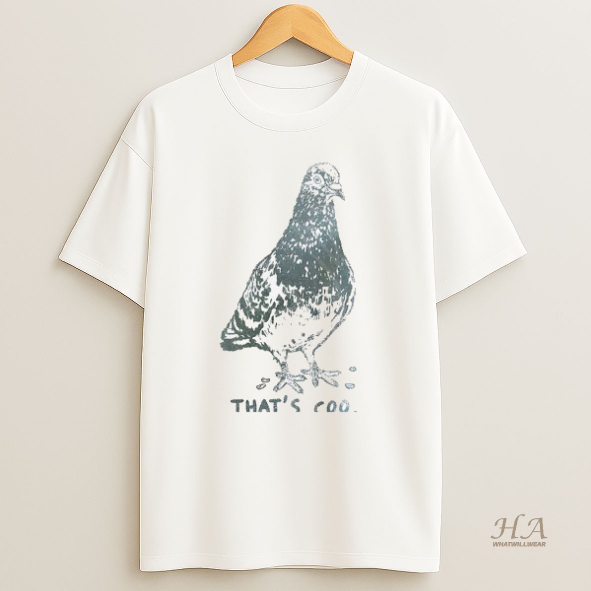 Official Pigeon Thats Coo Vintage T Shirt