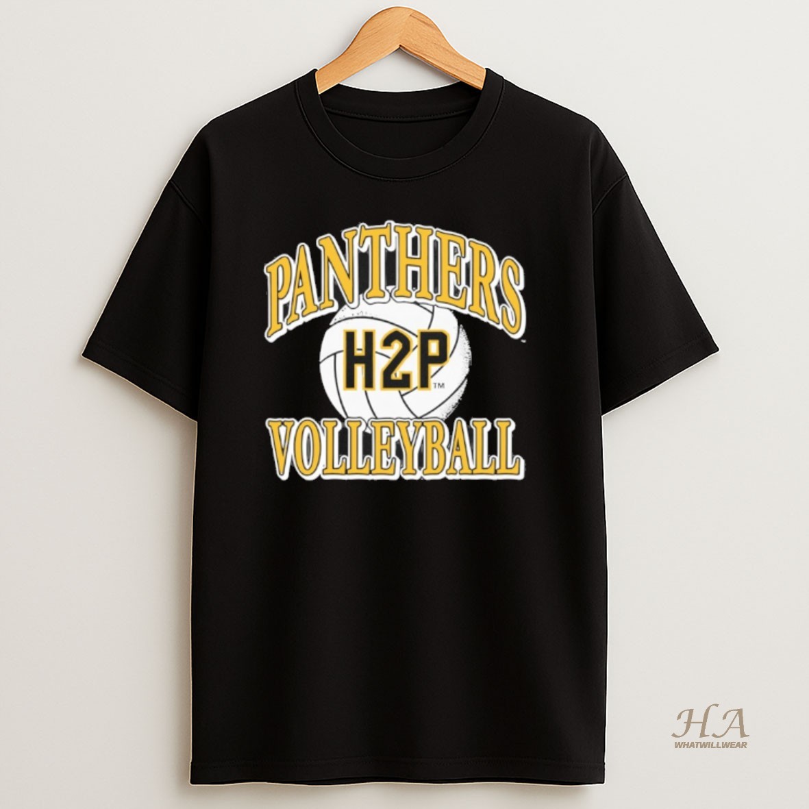 Official Pitt Panthers H2p Volleyball T Shirt