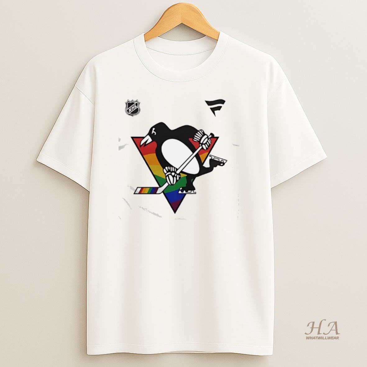 Official Pittsburgh Penguins Atlanta Essentials Nfl 2025 Pride Flag Shirt