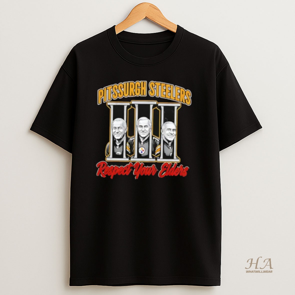 Official Pittsburgh Steelers Respect Your Elders T Shirt