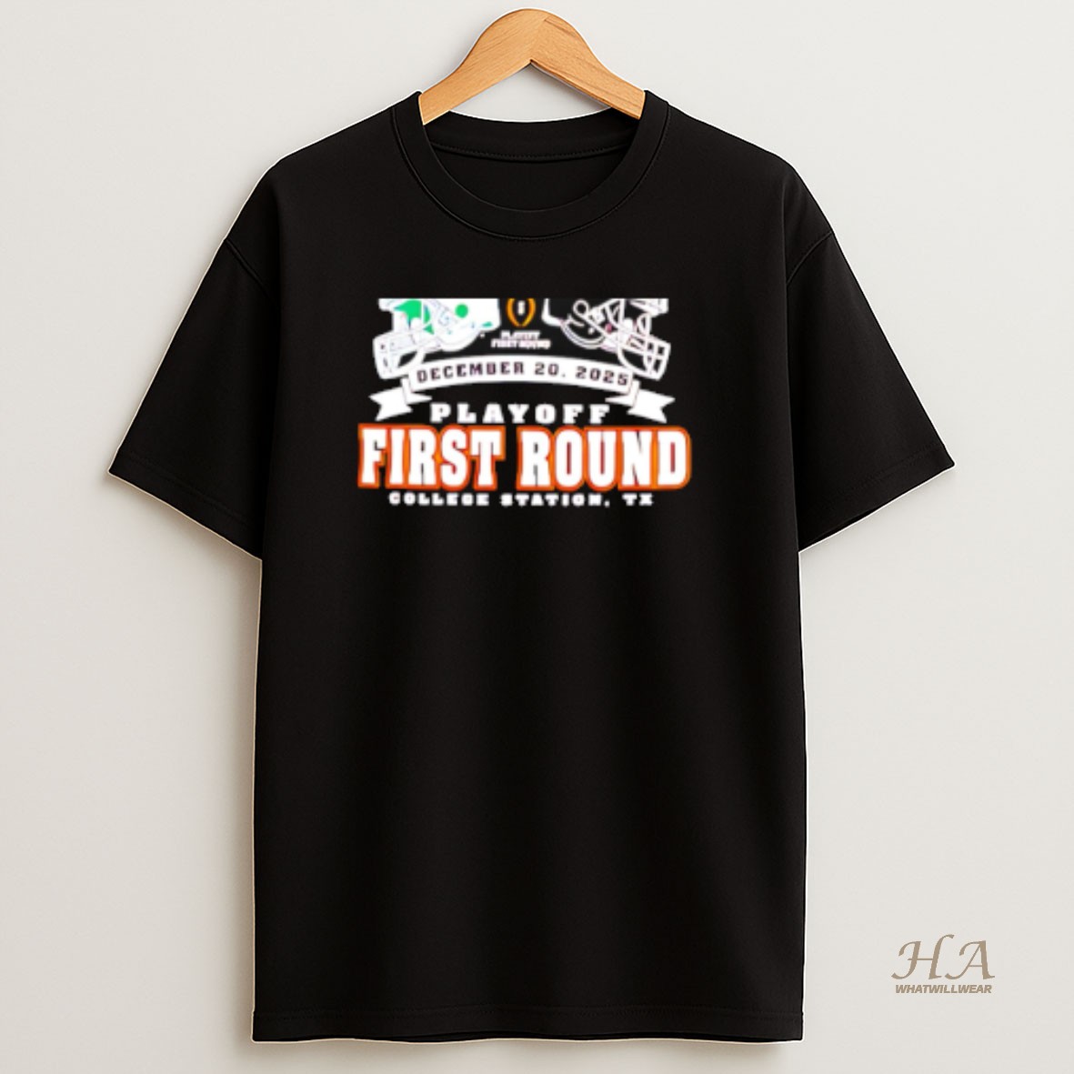 Official Playoff First Round Game Miami Hurricanes Vs Texas Am Aggies December 20th 2025 T Shirt