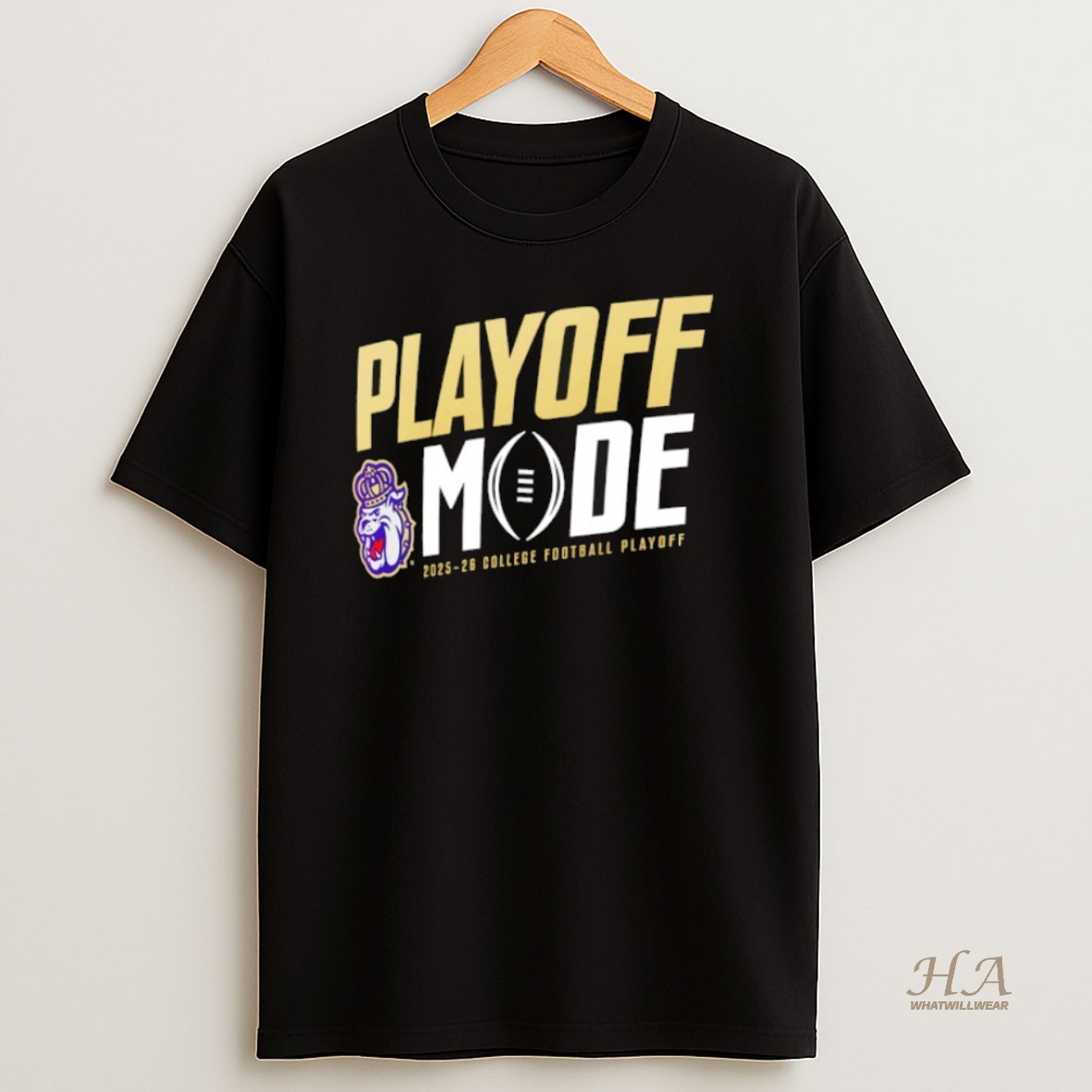 Official Playoff Mode James Madison Dukes 2025 2026 College Football Playoff Logo Shirt