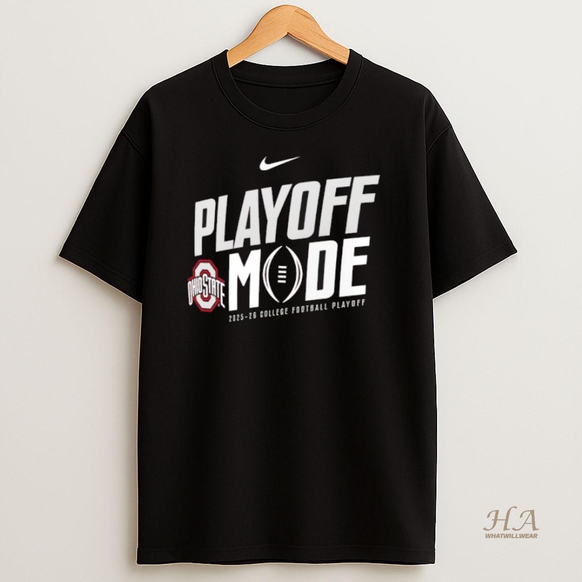 Official Playoff Mode Ohio State Buckeyes 2025 2026 College Football Playoff Logo Shirt