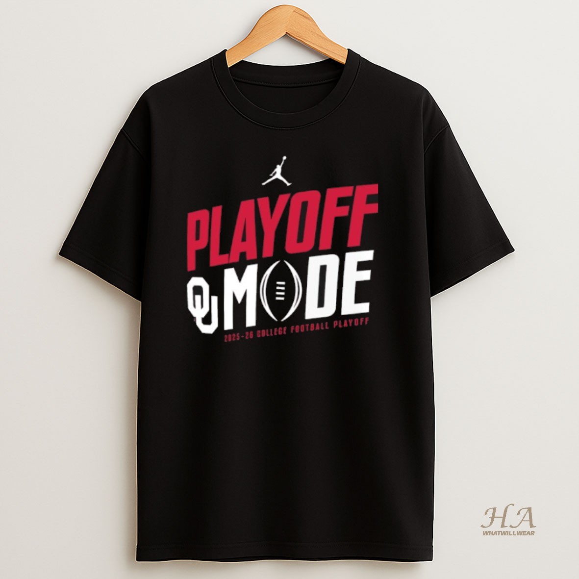 Official Playoff Mode Oklahoma Sooners 2025 2026 College Football Playoff Logo Shirt