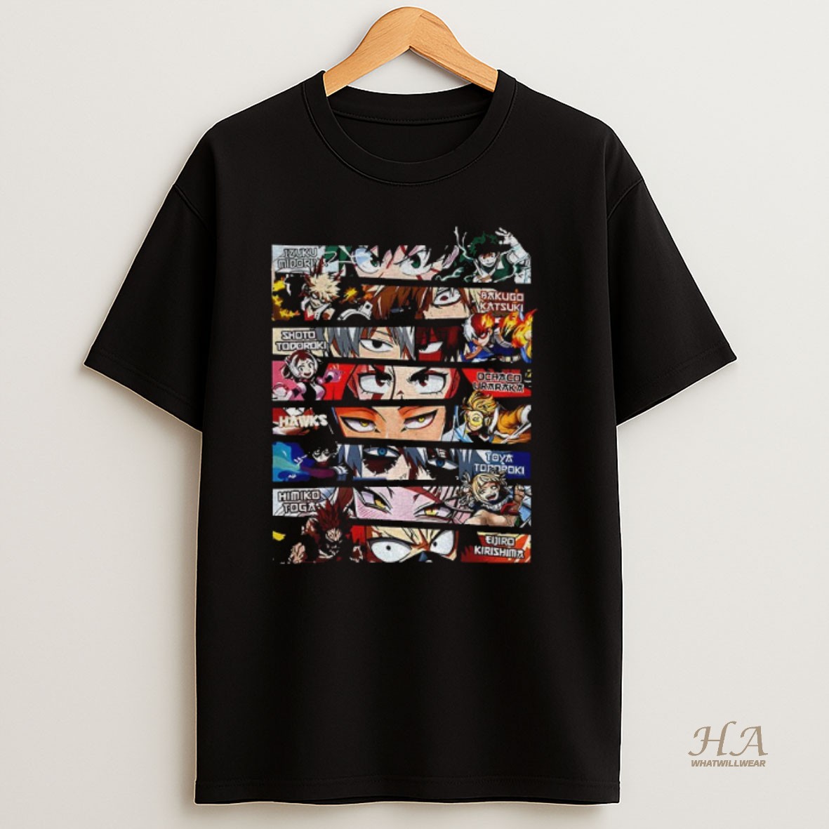 Official Plus Ultra My Hero Academia Anime Characters Shirt