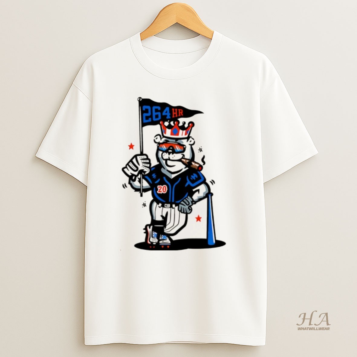Official Polar Pete Baltimore Ny Mets 264hr Home Run King Of Queens Christmas Shirt