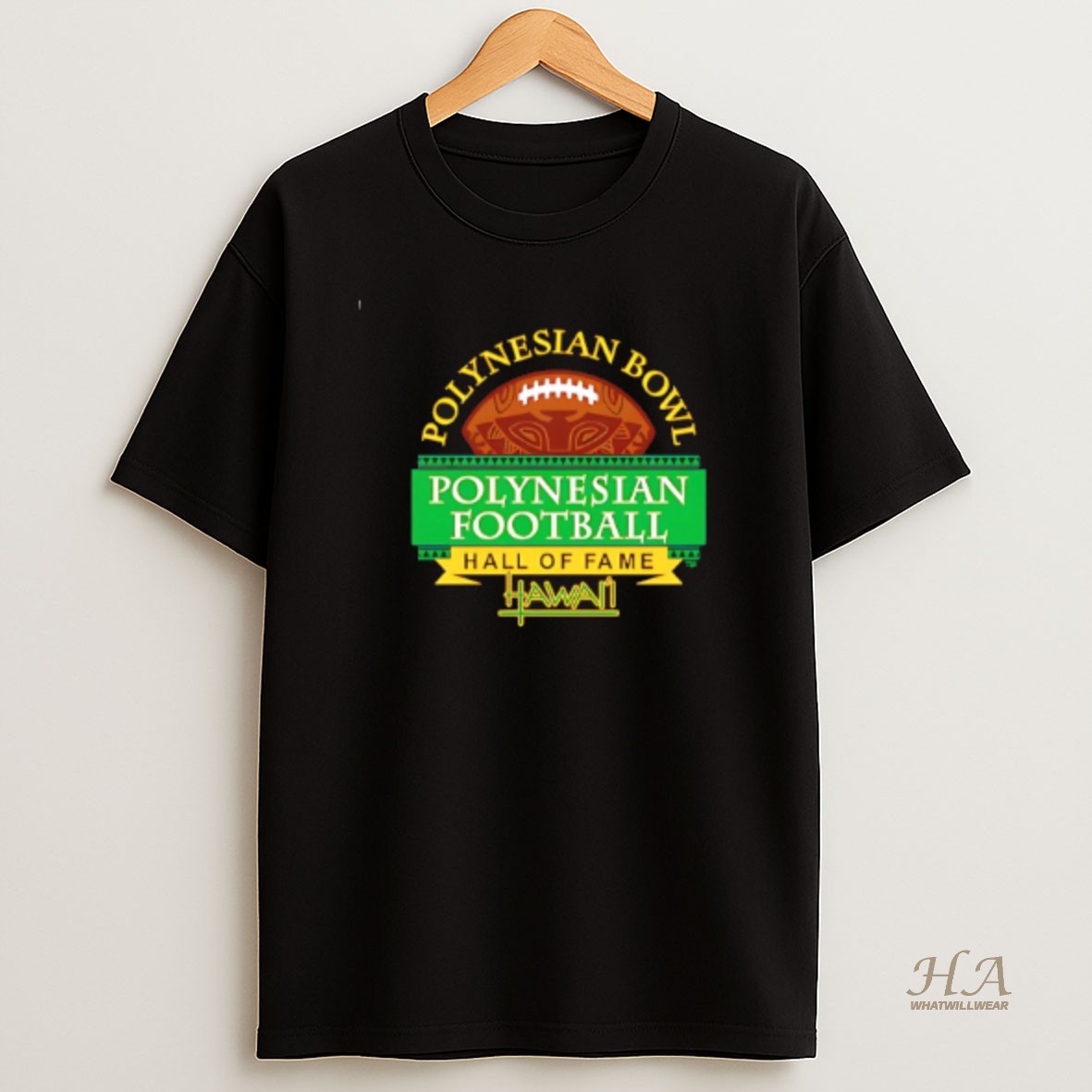 Official Polynesian Bowl Polynesian Football Hall Of Fame T Shirt