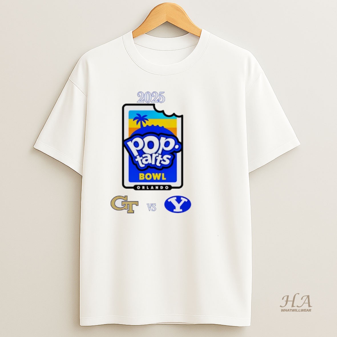 Official Pop Tarts Bowl 2025 Georgia Tech Vs Byu Shirt