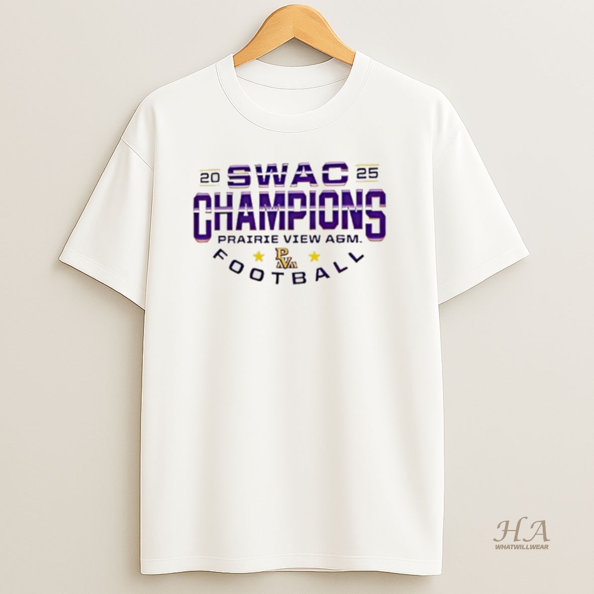 Official Praire View Am 2025 Swac Champions Shirt