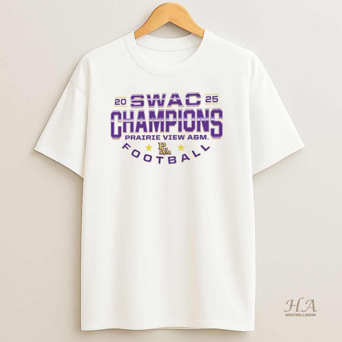 Official Prairie View Am Panthers 2025 Swac Champions Shirt