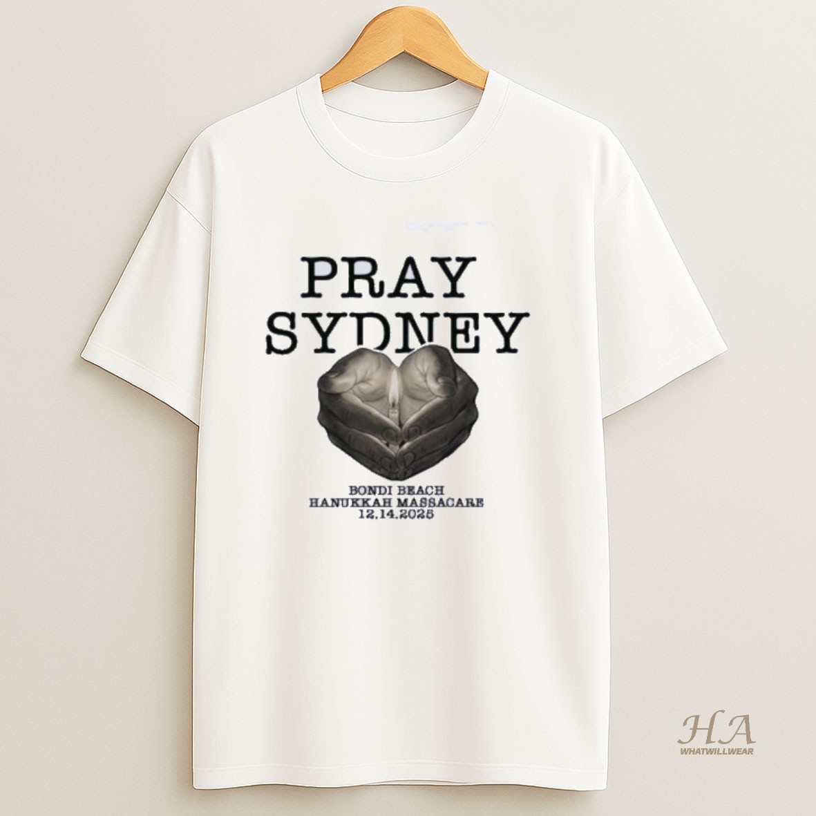 Official Pray For Sydney Bondi Beach Hanukkah T Shirt