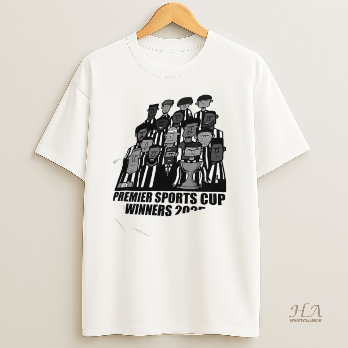 Official Premier Sports Cup Winners 2025 Team T Shirt